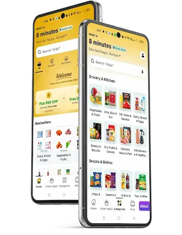 Case Study: Blinkit App UI/UX Design and Development